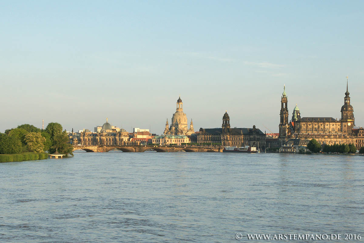 Dresden, Hochwasser im Jahre 1913