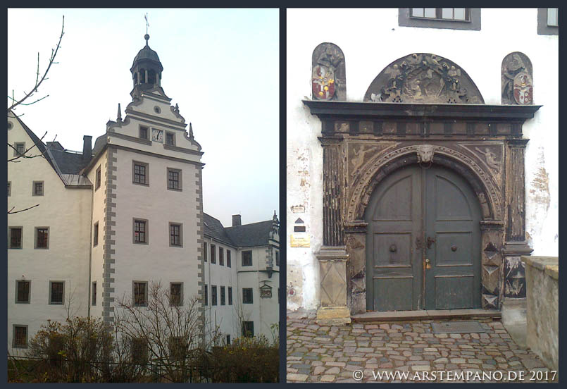 Lauenstein, Schlossturm und Eingangsportal