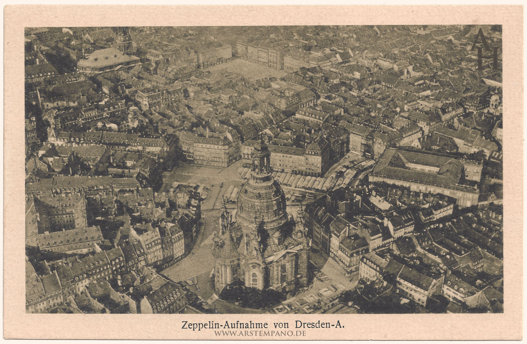 Dresden, Altstadt vor 1945