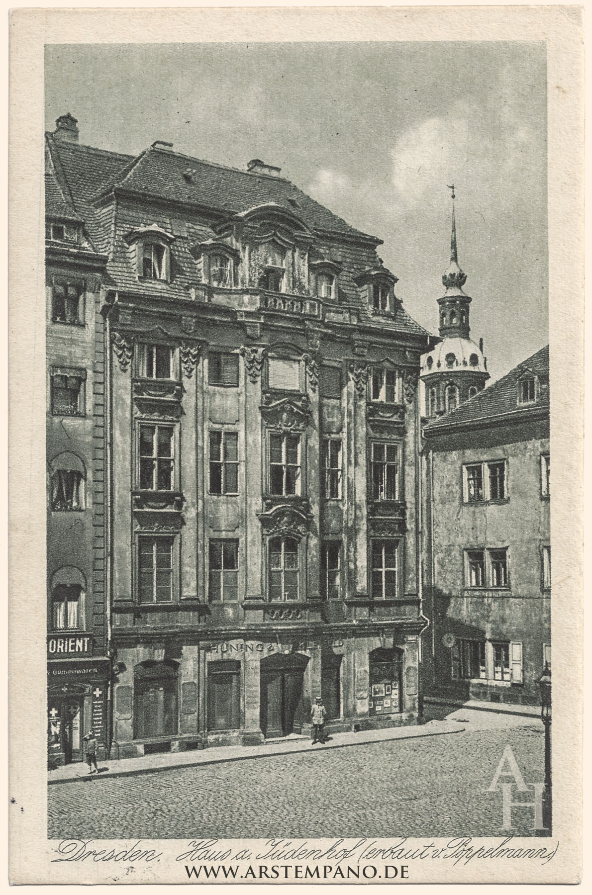 Dresden, Dinglingerhaus vor 1920