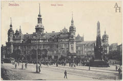 Residenzschloss Dresden von Westen