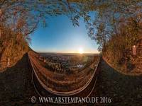 Leitenweg oberhalb der Weinbergskirche - 2016