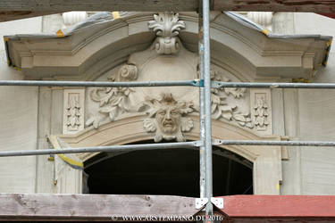 Dresden, Dinglingerhaus, Fassadendekor