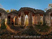 Pillnitz / Inneres der künstlichen Ruine - 2016