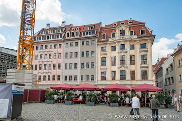 Jüdenhof Dresden im August 2016