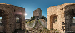 Panorama im vierten Turm der Ringmauer