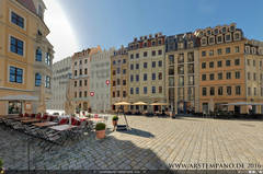 Dresden, Quartier III, Blick von Norden