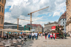 Dinglingerhaus vom Dresdner Neumarkt gesehen