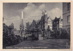 Residenzschloss Dresden vom Taschenbergpalais aus