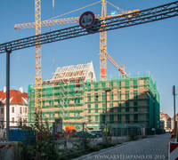 Baustelle Q VII.2 / Westseite an der Schlossstraße