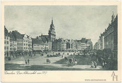 Kreuzkirche am Altmarkt um 1750