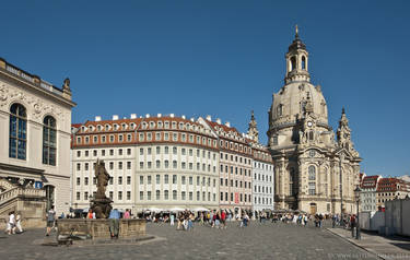 Neumarkt und Frauenkirche Dresden