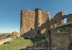 Innenhof der Burg Frauenstein