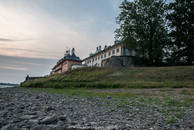 Schloss Pillnitz auf dem Trockenen, August 2015