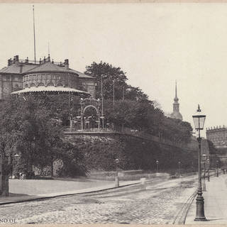 Spitze der Bastion Venus mit dem Belvedere vor 1894